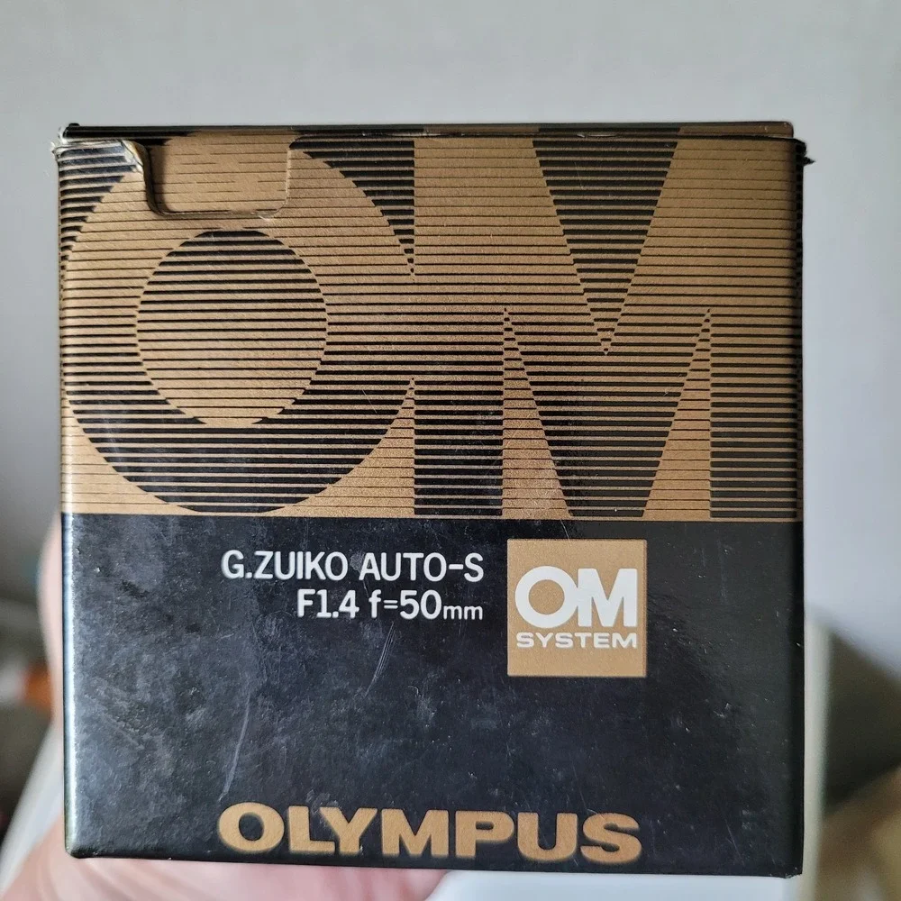 Vintage Olympus G.Zuiko Auto-S 50mm f/1.4 Lens OM Mount - Boxed w/ Vivitar...